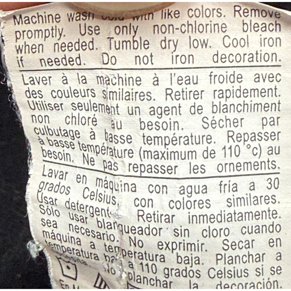 Champion Sweatshirt Mens Medium Black Fleece Lined Pullover Activewear Outdoors - Picture 10 of 11